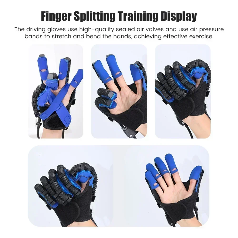Guantes de Robot para hemiplejia, herramienta de ejercicio manual para pacientes con accidente cerebrovascular, guante de rehabilitación robótica, infarto Cerebral, recuperación paralizada