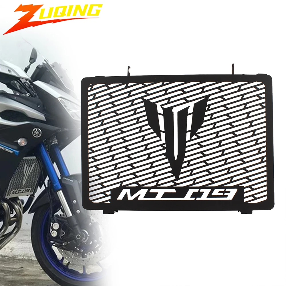 Protector de radiador de motocicleta para Yamaha MT 09, accesorios de cubierta de protección de rejilla de tanque de agua de aluminio, 2014-2017