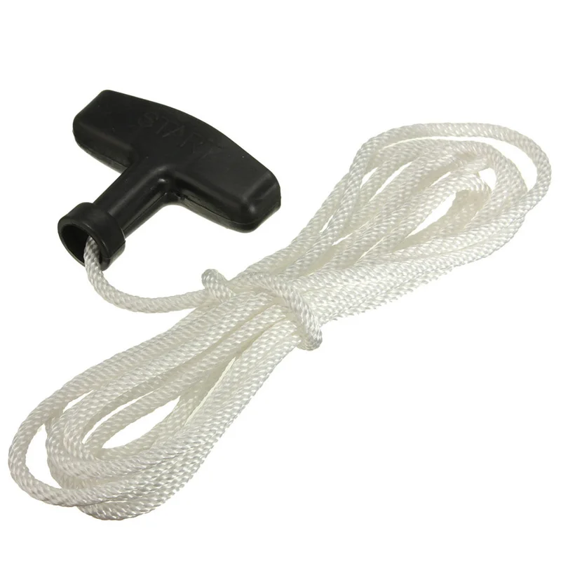 Tirador Universal para cortacésped, mango de arranque con cordón, mango de gasolina para motor, cortacésped de jardín, piezas de herramientas eléctricas