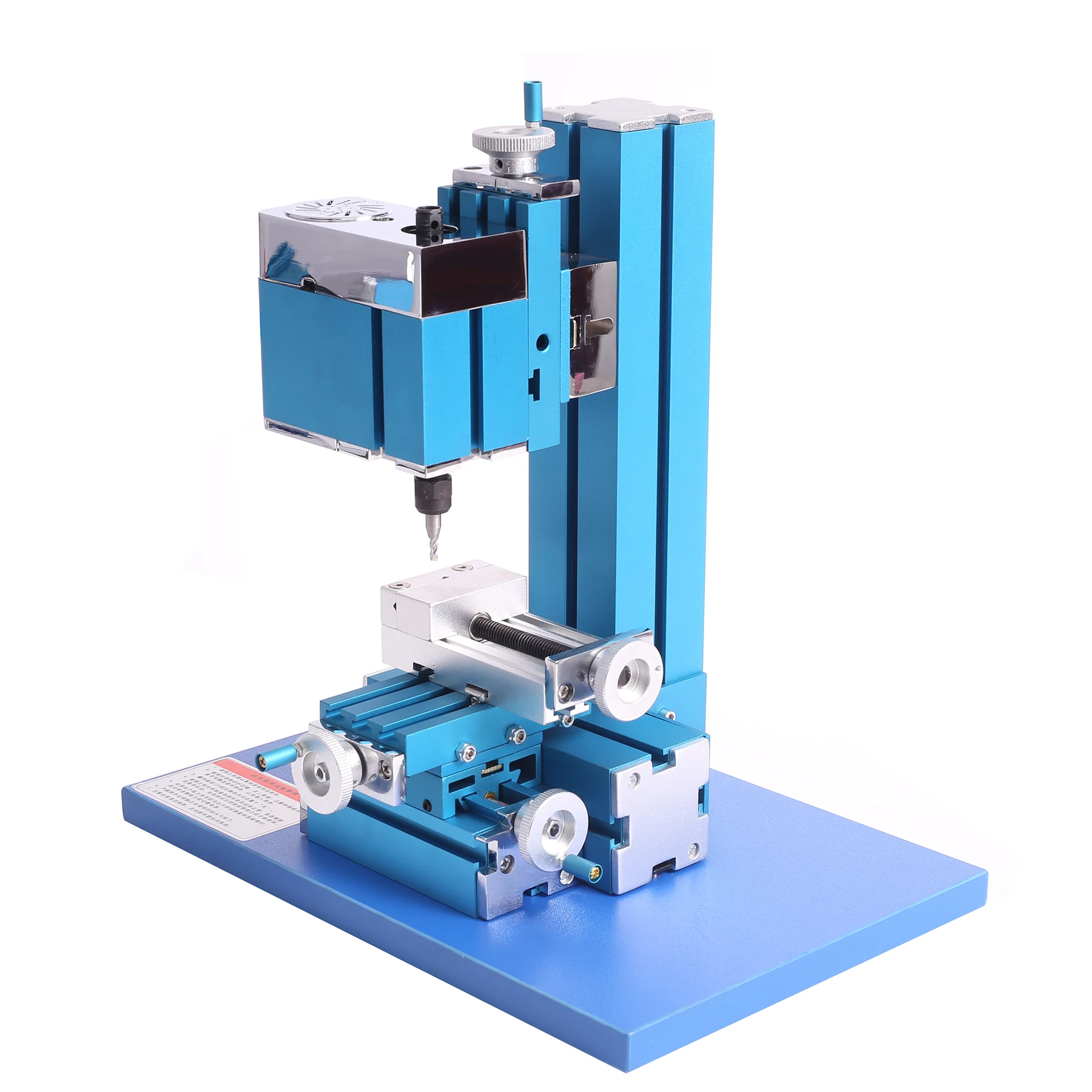 36W Mini-Metallfräsmaschine, motorisierte Metallbearbeitung, DIY-Werkzeug, Tisch-Holzbearbeitung für Hobby, wissenschaftliche Bildung, Modellbau