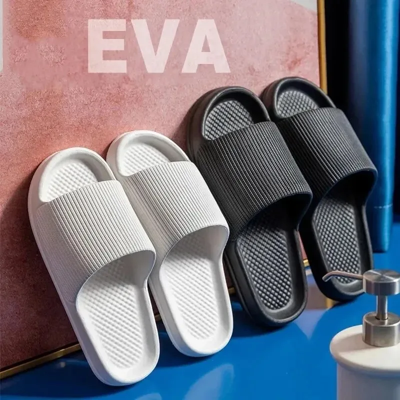 Scarpe da doccia per massaggio con suola morbida in EVA antiscivolo per donna uomo coppia pantofole da bagno alla moda per il tempo libero per la casa impermeabili
