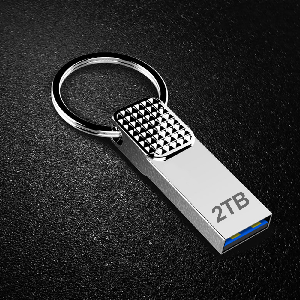 Metal usb 3.0 pen drive usb pendrive 2tb memoria usb flash drive 1tb de alta velocidade cle usb chave de memória flash usb unidade frete grátis