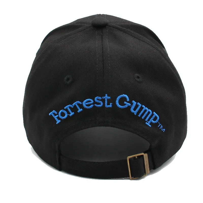 คุณภาพสูงเบสบอลหมวกผู้ชายผู้หญิงผ้าฝ้าย Forrest Gump เย็บปักถักร้อยหมวกพ่อ Trucker Snapback หมวกหมวกฤดูร้อน Unisex