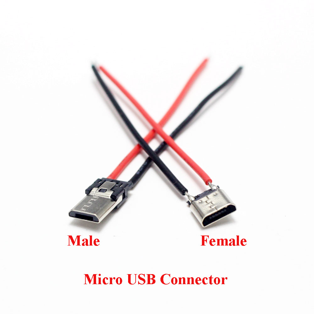 2/5 個マイクロ USB タイプ C 2Pin 水平/垂直 2P シンプルはんだ付けオスプラグインボード急速充電 USB-C コネクタ