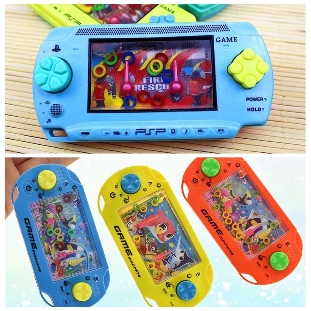 Thinking Ability Water Ring Game Machine Parent-Child Interactive Gift Water Ring Classic Retro Child Handheld Water Game