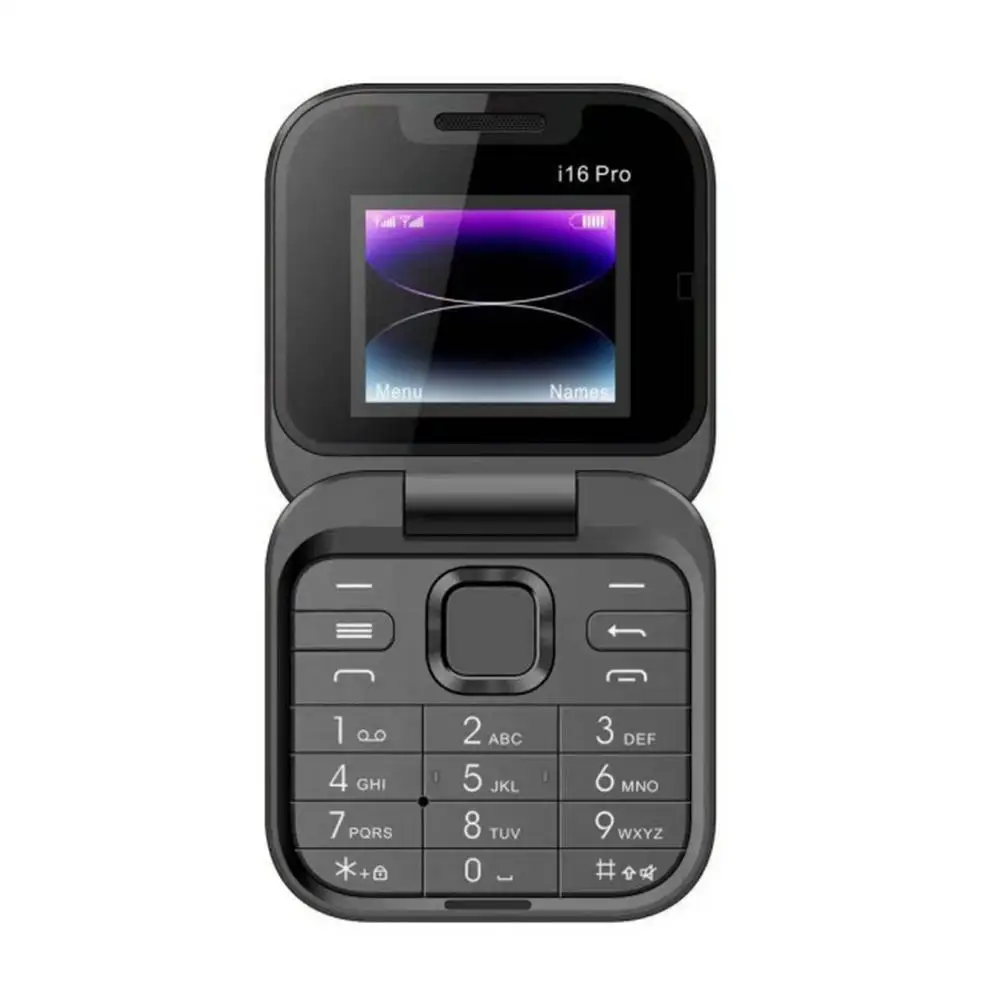 BUDI i17 Mini Dual SIM Card Fold Mobile Phone German style Video Flashlight Player Voice Magic Cellphones Box FMRadio Small Flip