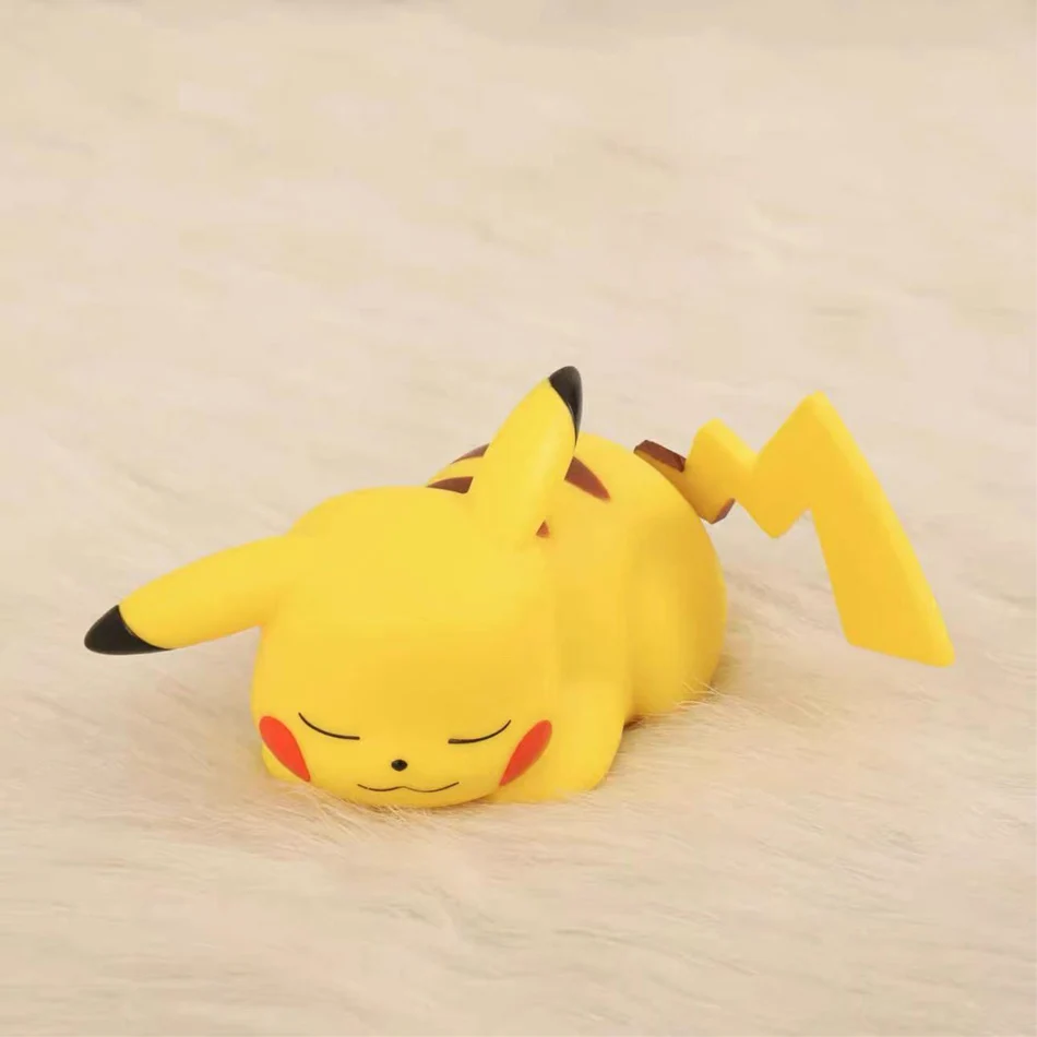 ไฟกลางคืนรูปโปเกมอนเรืองแสง Pikachu gengar Charizard Psyduck Squirtle น่ารักน่ารักน่ารักน่ารักสัตว์หัวเตียงโคมไฟของขวัญสำหรับเด็ก