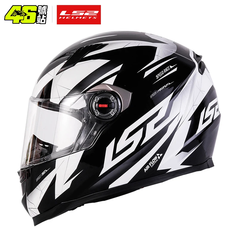 LS2 フルフェイス Capacete Masculino ls2 FF358 モトクロスレーシング男性女性キャスコモトカスクポンプなし ECE 承認品質