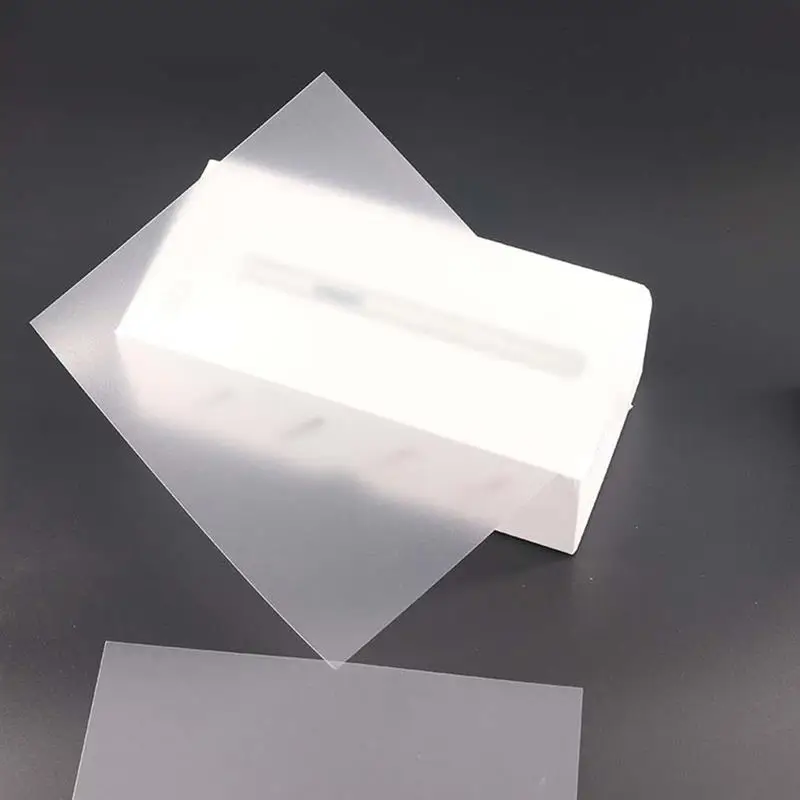 Fogli per Stencil modello in Mylar vuoto Stencil materiale in fogli plastica 3D trasparente riutilizzabile in Pvc trasparente taglio per la produzione di vinile