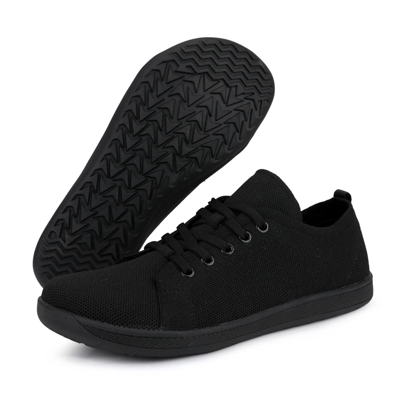 Barfußschuhe mit breiter Zehenpartie für Herren und Damen, minimalistische Wandersneaker |   Zero Drop Sole |   Atmungsaktives Mesh