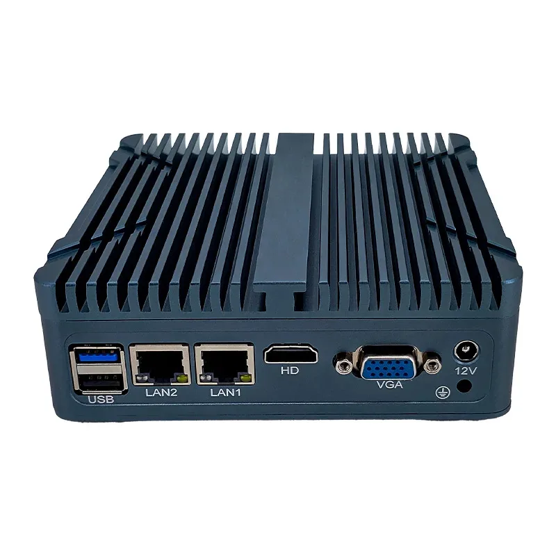 High Quality Industrial Mini PC With J1900 Fanless Desktop Computer SSD DDR3L VGA Display 4GB Memory HDD I3 Processor