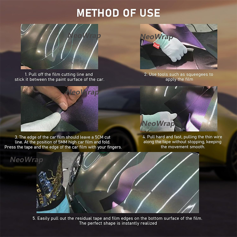 5/10/50 メートルビニールラップ車のステッカーナイフレステープデザインラインカーフィルムラッピングカッティングテープナイフカースタイリングツールアクセサリー