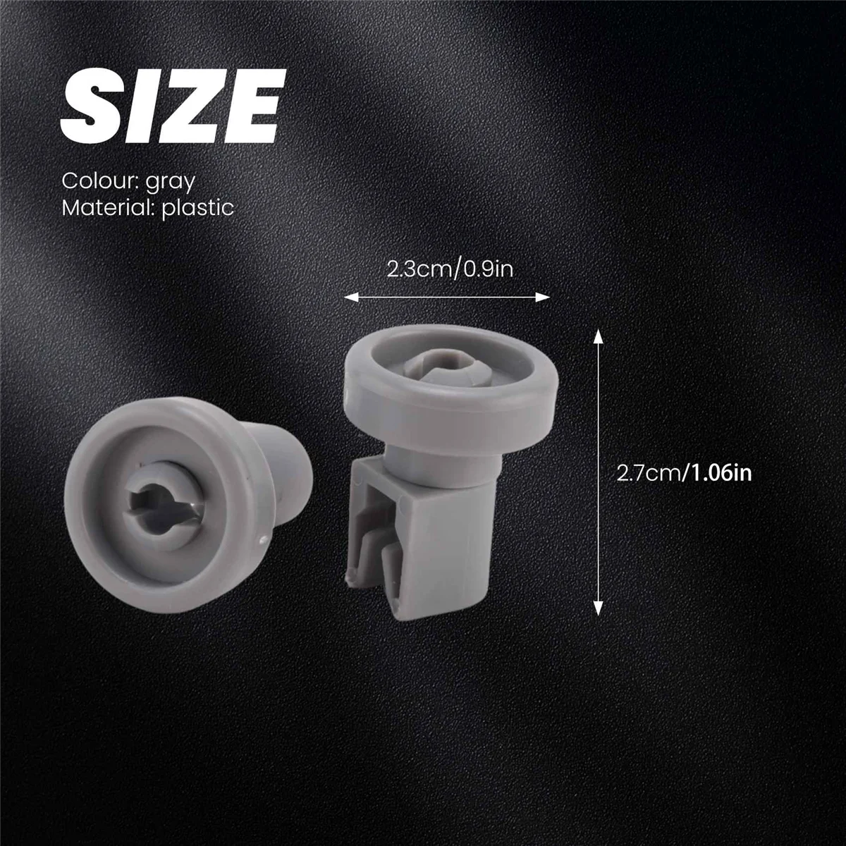 Aeg Favorit食器洗い機用食器洗い機バスケットホイール、privilegレシプロウォッシャーキット、最新アクセサリー、8個
