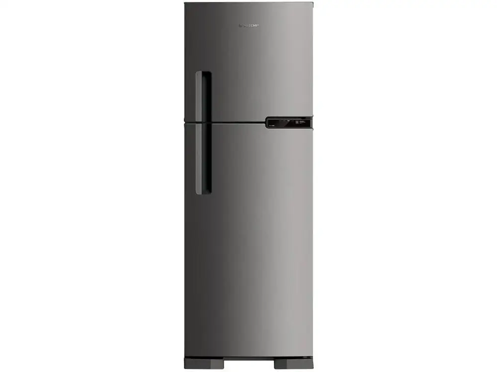 Geladeira Brastemp Frost Free Duplex 375L Inox com - 220V