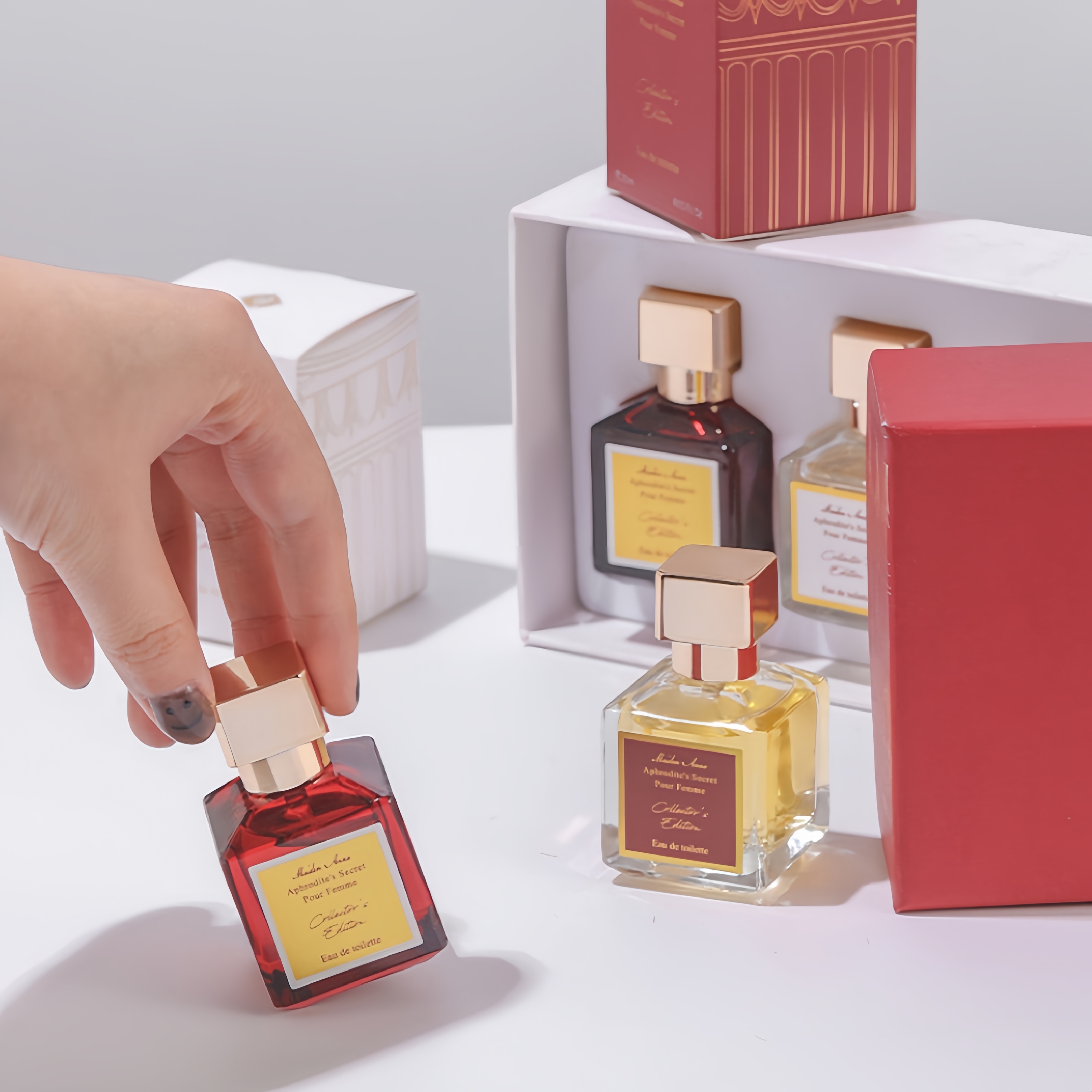 Parfum Woman Trio Gift Set 30ml*3 - Bloemenfruitige en houtachtige geur voor dag en nacht, elegante reisparfums Femininos Origineel