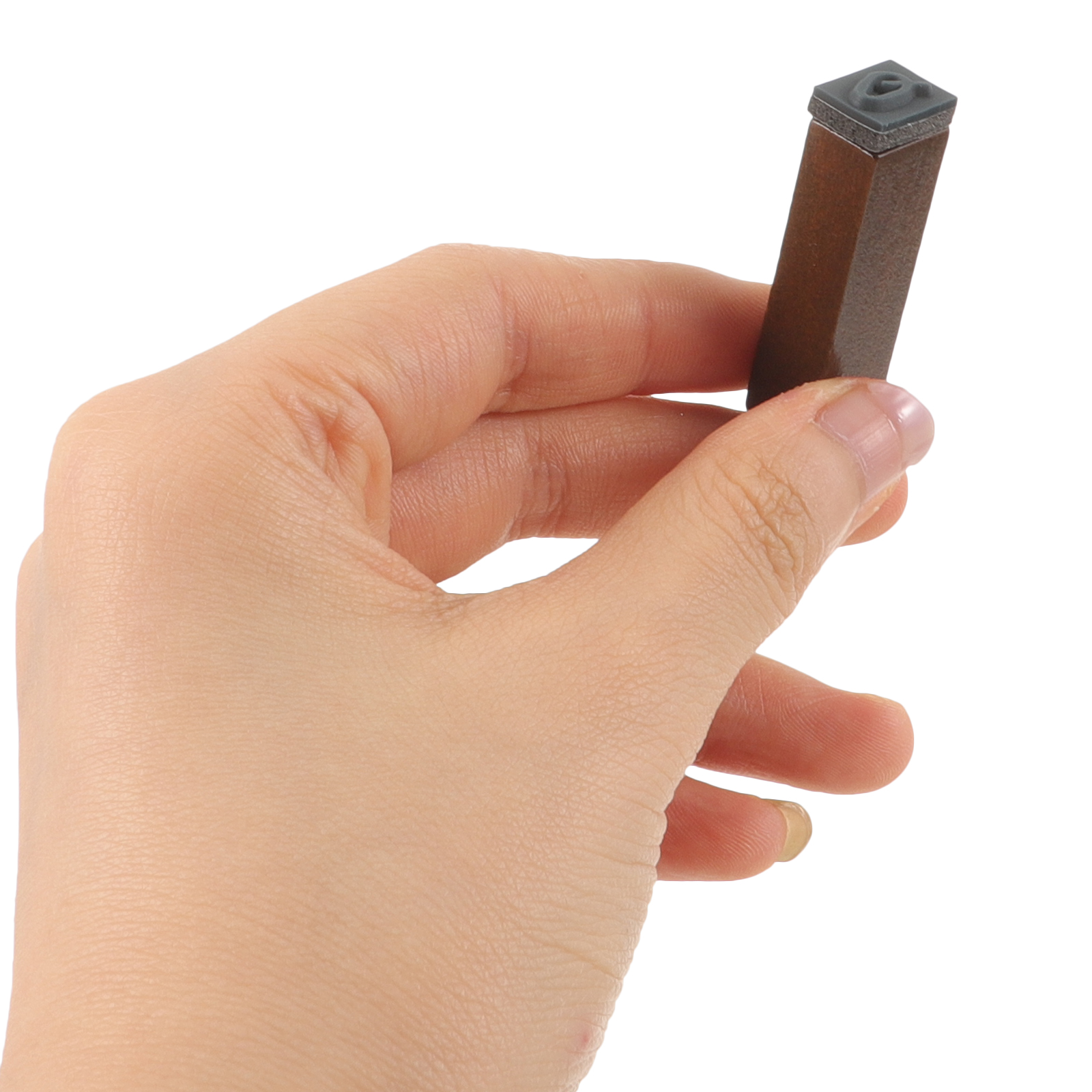 สมุดภาพ Vintage Letter Seal แสตมป์งานฝีมือไม้ขนาดเล็กสําหรับ Clay Scrapbooking ไม้