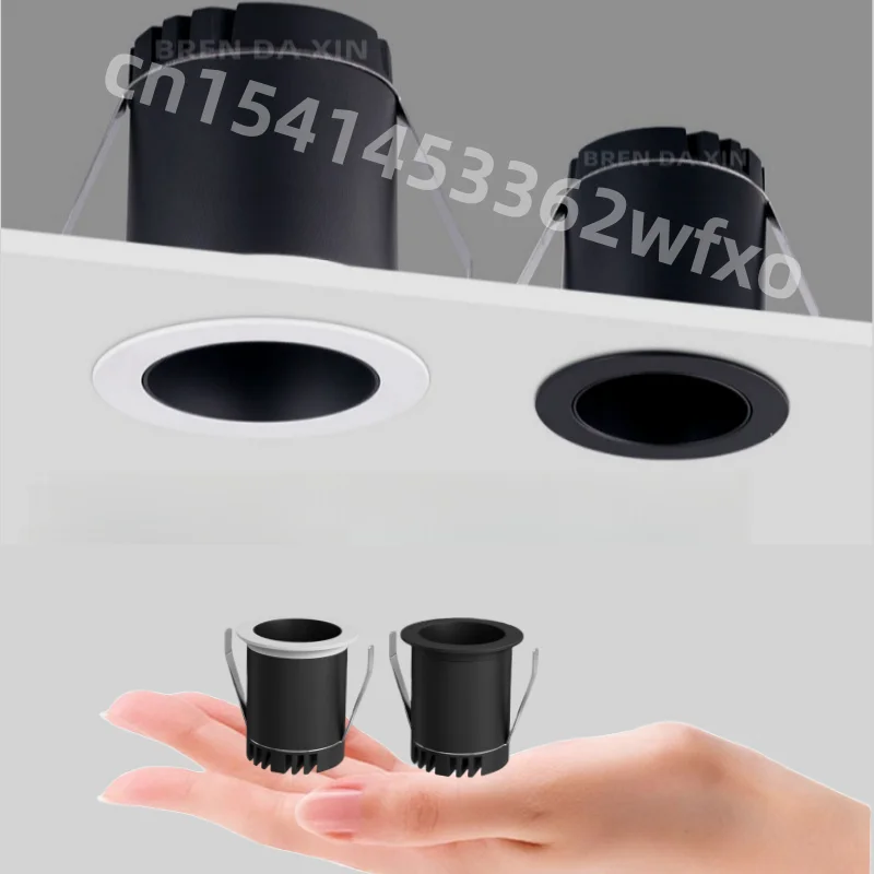 Mini focos LED descendentes antideslumbrantes regulables 3W5W7W10W12W15W empotrado ultrafino COB Sky Flower lámpara gabinete iluminación del hogar