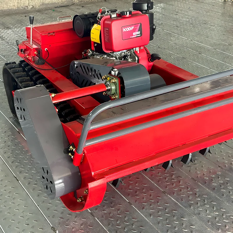 Customized RC Flail Mower Precision Cutting System for Slopes and Bushes 1200mm Remote Control