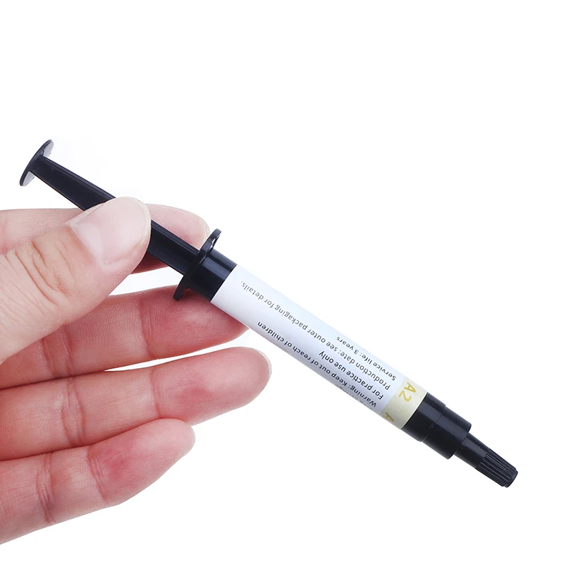 Resina composta dentária fluxo de luz cura a2 2.5g recarga seringa dicas de entrega gravura gel adesivo ligação