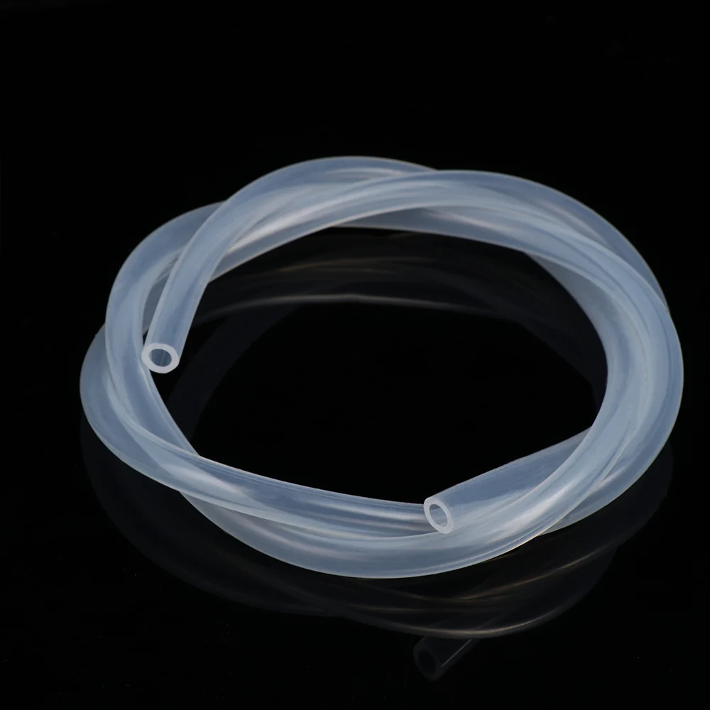 Tuyau en caoutchouc de Silicone Transparent de qualité alimentaire, 1M/5M 10M, 4 5 6 7 8 9 10 11 12 14 16mm de diamètre extérieur, Tube Flexible en Silicone