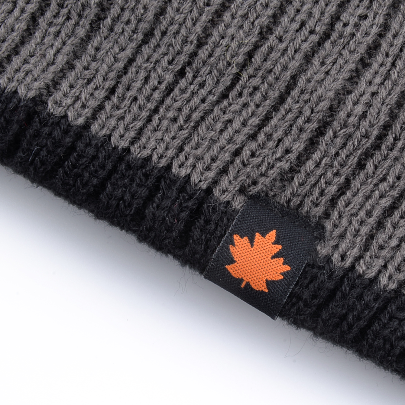 Gorros masculinos de lã de malha, gorros grossos de tricô de inverno, camada dupla, cor sólida, veludo, quente