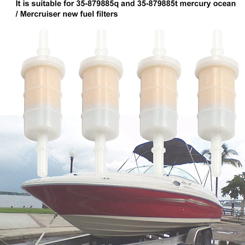 Filtro de combustível do carro para Mercury, Verado, Mercruiser, Quicksilver, motor de popa, 35-879885Q, 35879885Q, 35-879885T