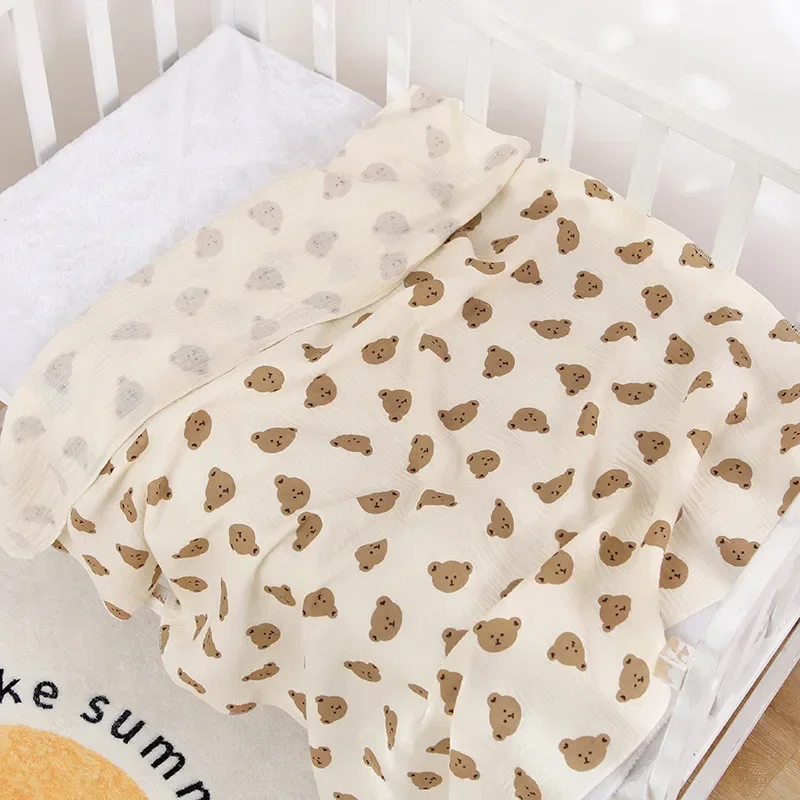 80x80cm bebê receber cobertor para recém-nascido algodão musselina swaddle cobertor cama infantil toalha de banho itens do bebê mãe crianças