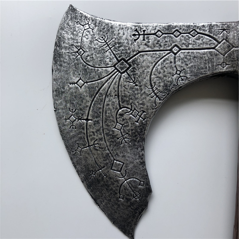 93Cm Thần Chiến Tranh 4 Cosplay Kratos Axe Leviathan Axe Chống Đỡ Vũ Khí Trò Chơi Nhập Vai Phim Cos Ma Axe PU Vũ Khí Đồ Chơi Mô Hình Chống Đỡ