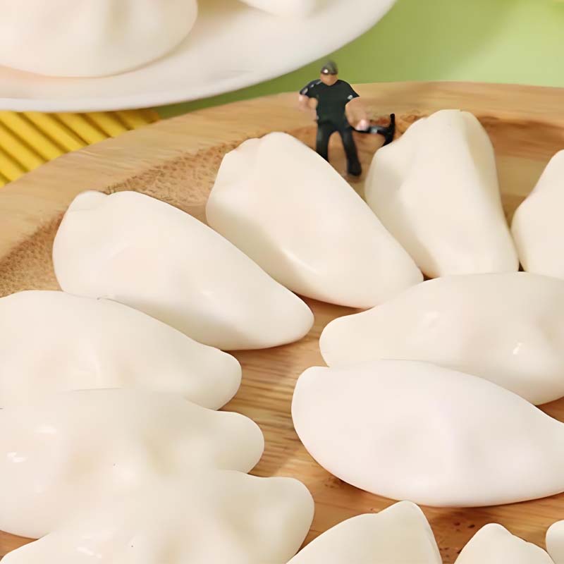 Bonumii Gummi/Sour Sandy Crispy Gummy, Grape Flavor, 2.54oz (72g) * 2 Packs, Cheese Shaped Gummies, Cute Candies