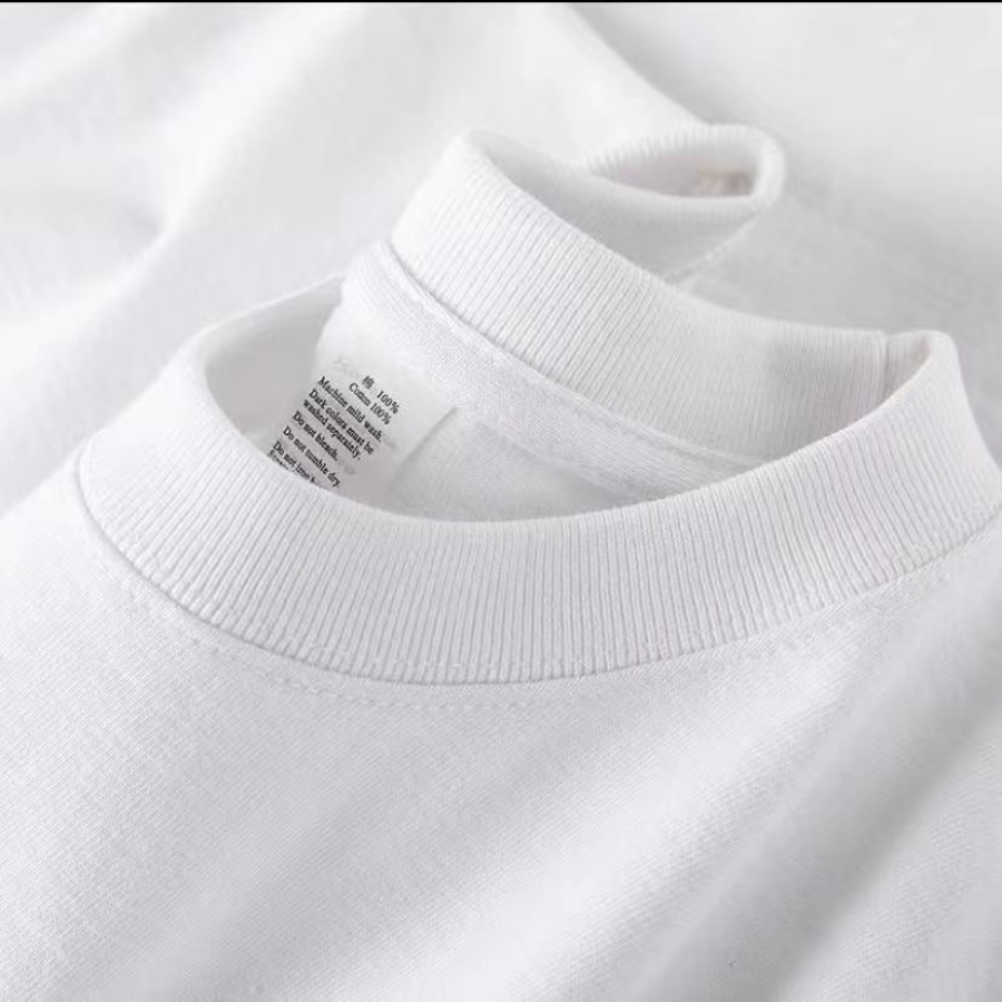 Camiseta 100% de algodón para hombre y mujer, Tops de manga corta con cuello redondo de Color sólido, camiseta holgada coreana de media manga, M-4XL Unisex
