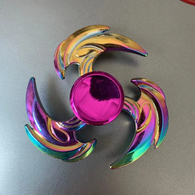 ใหม่ 28 สไตล์โลหะที่มีสีสัน Fidget Spinner Decompression Alloy Rainbow Hand Spinner EDC ผู้ใหญ่นิ้วมือความเครียดบรรเทาของเล่นขายส่ง