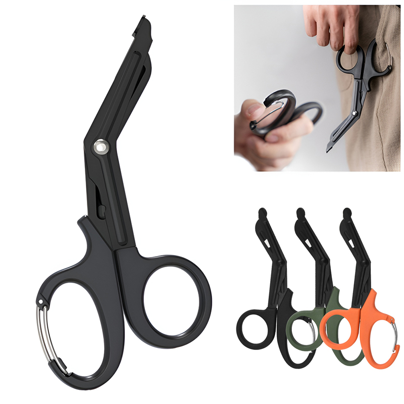 18,5 см EMT ножницы для травм, медицинские ножницы, аварийное EDC, уличное снаряжение, тактические спасательные ножницы для оказания первой помощи, практичные инструменты