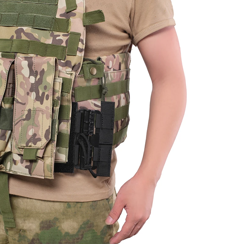 เสื้อกั๊กยุทธวิธี QUICK RELEASE BUCKLE MOLLE ชุด Universal Airsoft เสื้อกั๊ก Quick Removal ชุดหัวเข็มขัดอุปกรณ์ล่าสัตว์ 1 PCS/2 PCS