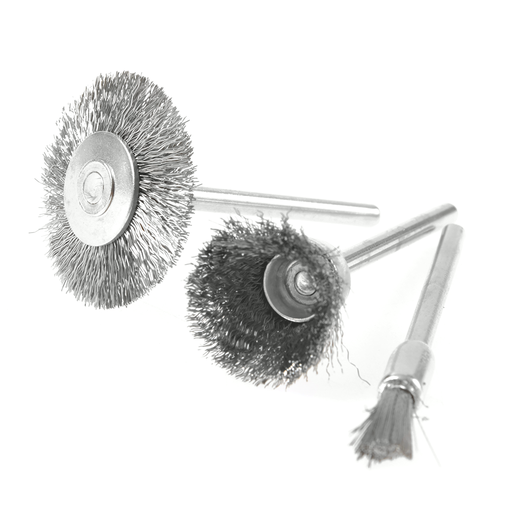 Mini Drill Accessories Tools Grinder Brushes Engraver Grinding Wheel Sharpening Sander copper brush