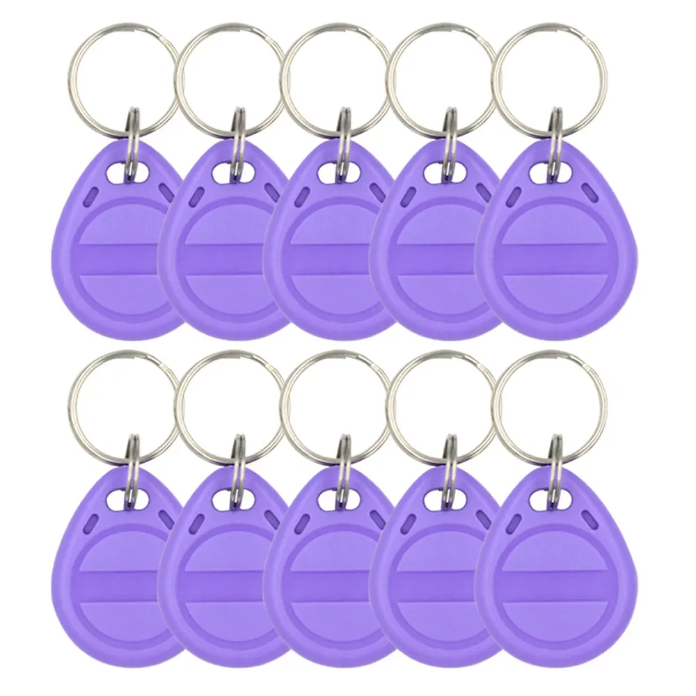 10 Chiếc EM4305 125Khz Sao Chép Chìa Rewritable Viết Được Viết Lại EM ID T5577 Keyfob RFID Nhân Bản Thẻ Vòng Gần Đột Quyết truy Cập Nhân Bản
