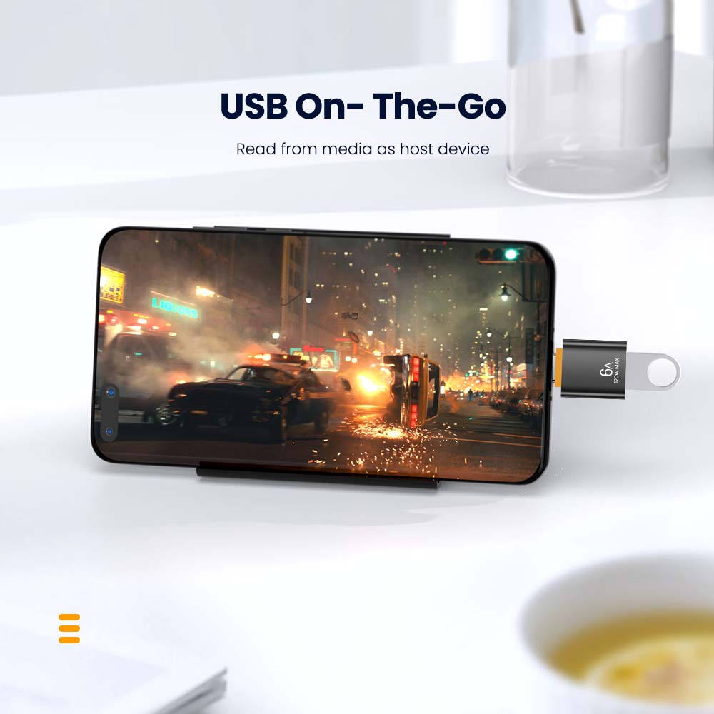 Elough USB 3,0 a tipo C Adaptador OTG tipo C macho a USB hembra convertidor para ordenador portátil Xiaomi Samsung USBC Adaptador usb a tipo c