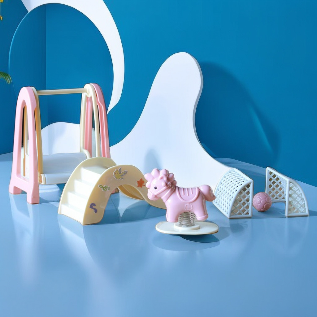 Модель украшения для девочки, маленькая игрушка для девочки, подарок, миниатюрное пейзажное украшение, парк развлечений