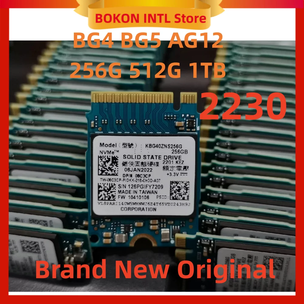 Originale BG4 128G BG5 AG12 256G 512G 1TB SSD 2230 PCIe 3.0x4 Gen 4X4 NVMe M.2 Per KIOXIA SteamDeck Surface