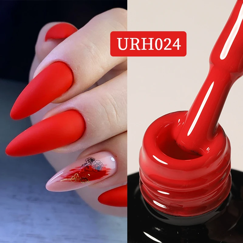 UR SUGAR-esmalte de uñas de Gel de Color, botella de vidrio de 7ml, barniz semipermanente para remojar, barnices LED UV para manicura, suministros para decoración de uñas