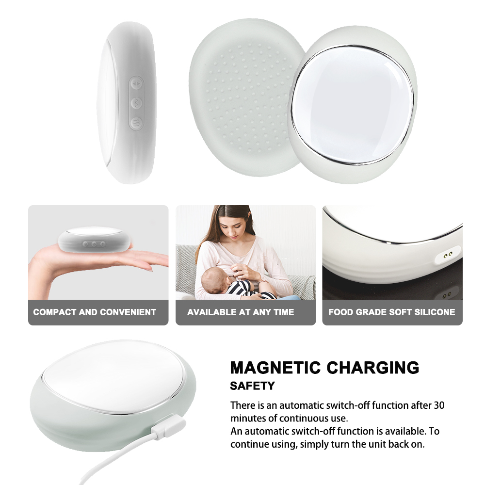 Erwärmung Stillzeit Massager Stillen Postpartale Wesentliche Wärme & Vibration Unterstützung für Verbesserte Milch Fluss Mastitis