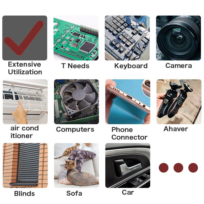 Icanzuo Akku-Luftzerstäuber, elektrisches Luftgebläse, Reinigung von Computertastaturen, wiederaufladbarer Hand-Computer-Staubwedel
