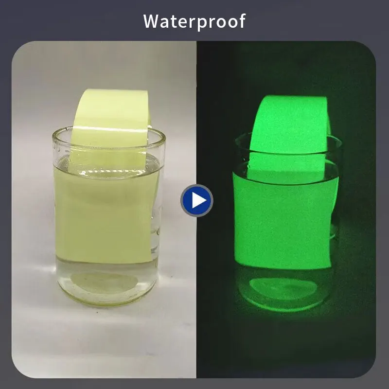 Fita luminosa verde fluorescente reflexiva auto-adesiva adesivos aviso de segurança diy decoração para casa festival festa suprimentos