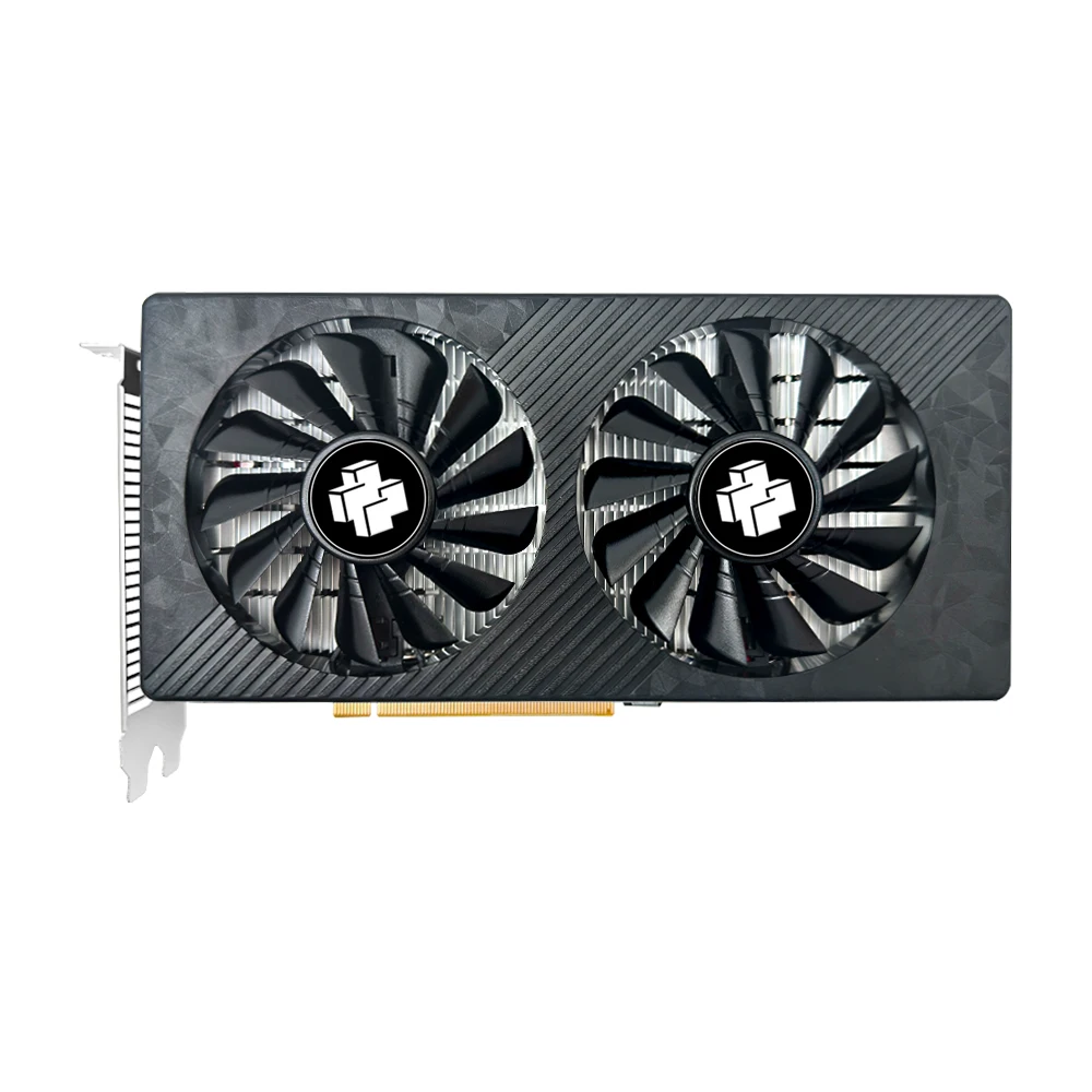 MOUGOL Новая RX590 GME 8G Память 256Bit PCIE3.0x16 HDMI-совместимый DP DVII интерфейс Подходит для игровых компьютеров