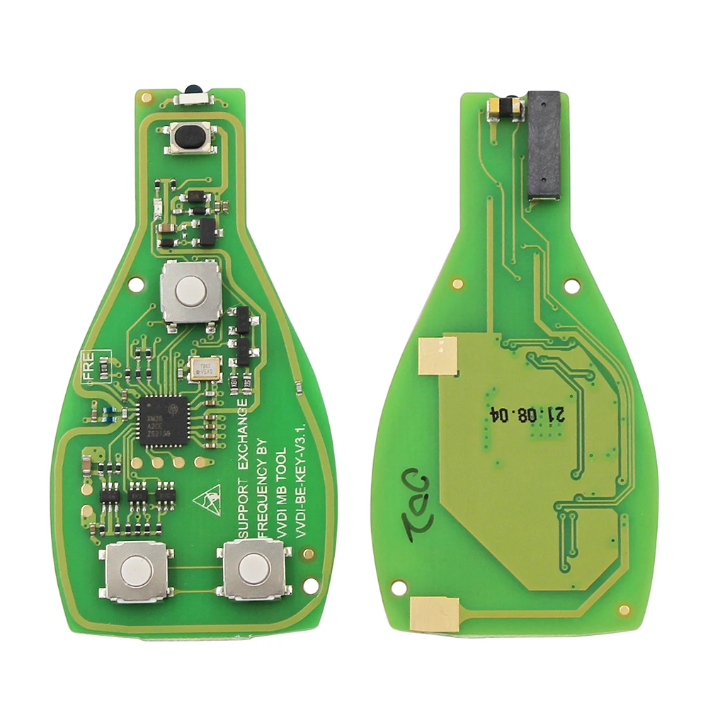 1/5pcs XHORSE VVDI BE Key Pro V3.1 PCB Remote Chip Improved Version 315/433MHz Can  MB BGA Token for Mercedes Benz