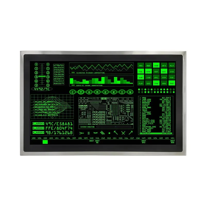 32 Inch Full IP67 Stainless Steel All In One Computer 1000 Nits Optical Bonding Capacitive Touch Panel PC