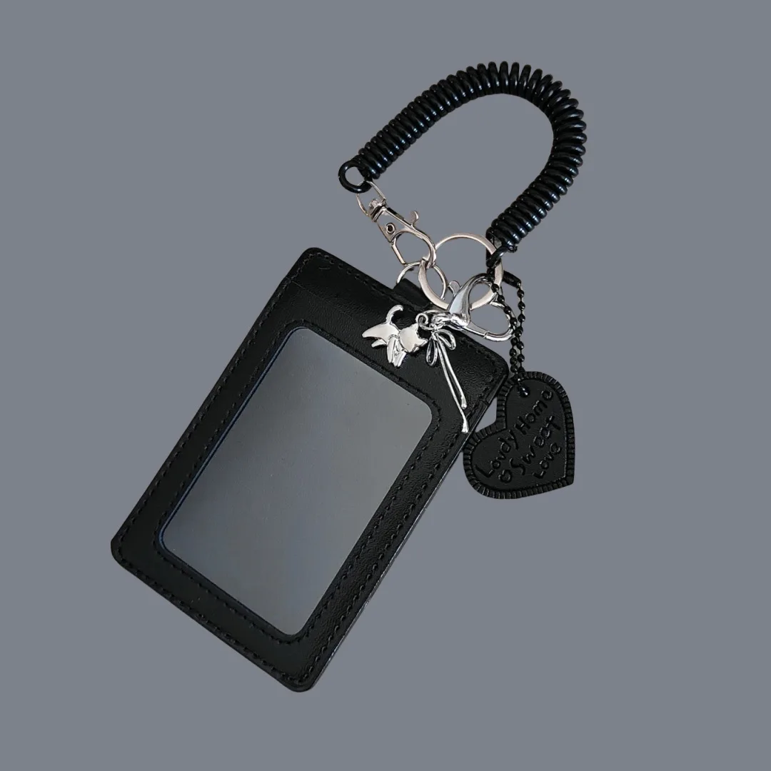 Cat Ribbon Work ID Campus Card Card Holder