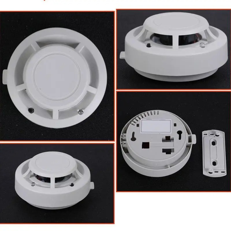 Fire Protection Smoke Detector Wireless White Color Smoke Sensor Highly Sensitive Alarm Fire For Home GSM Alarm System