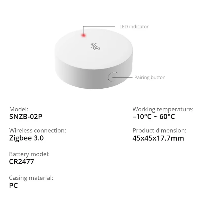SONOFF SNZB-01P SNZB-02P SNZB-03P SNZB-04P Zigbee Датчик двери, окна, температуры, влажности, датчика присутствия человека, мостовой шлюз
