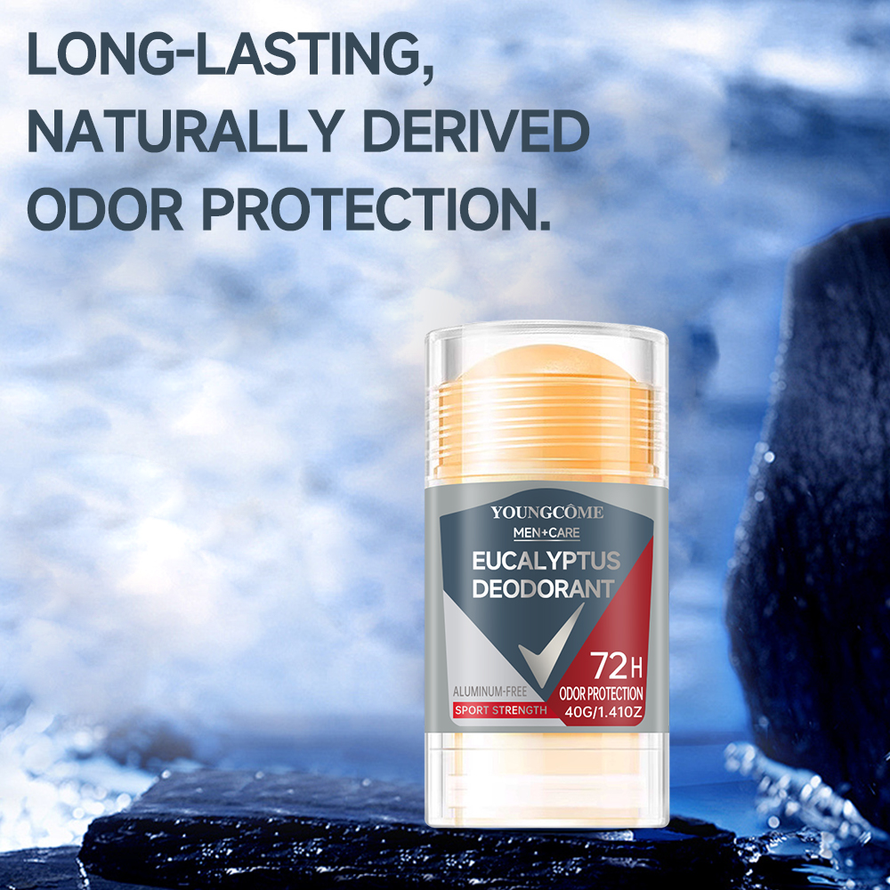 Men eucalypt Deodorant Stick Anti Sweating Keep Drying Lasting Fragrance Remove Armpit Odor Underarm Refresh Sticks Refresh