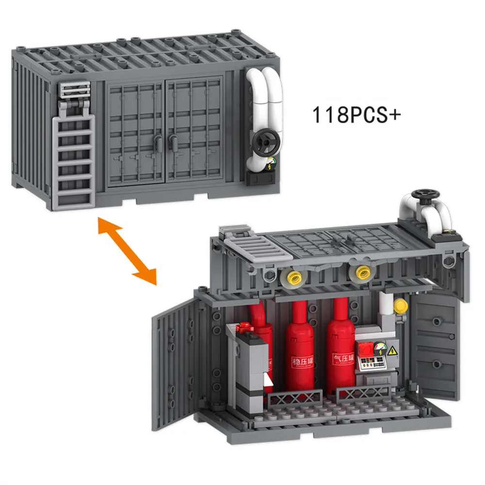 World War 2 WW2 กองทัพทหารทหาร SWAT ตํารวจคอนเทนเนอร์อาวุธ CANNON ฐานชุด Building Blocks อิฐของเล่นเด็ก